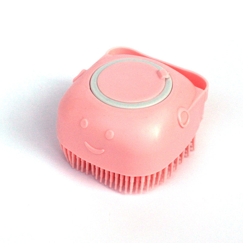 Bath Brush Pet soap spender
