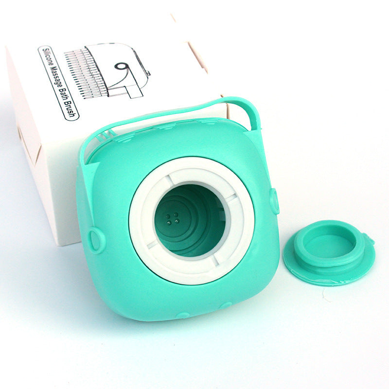 Bath Brush Pet soap spender