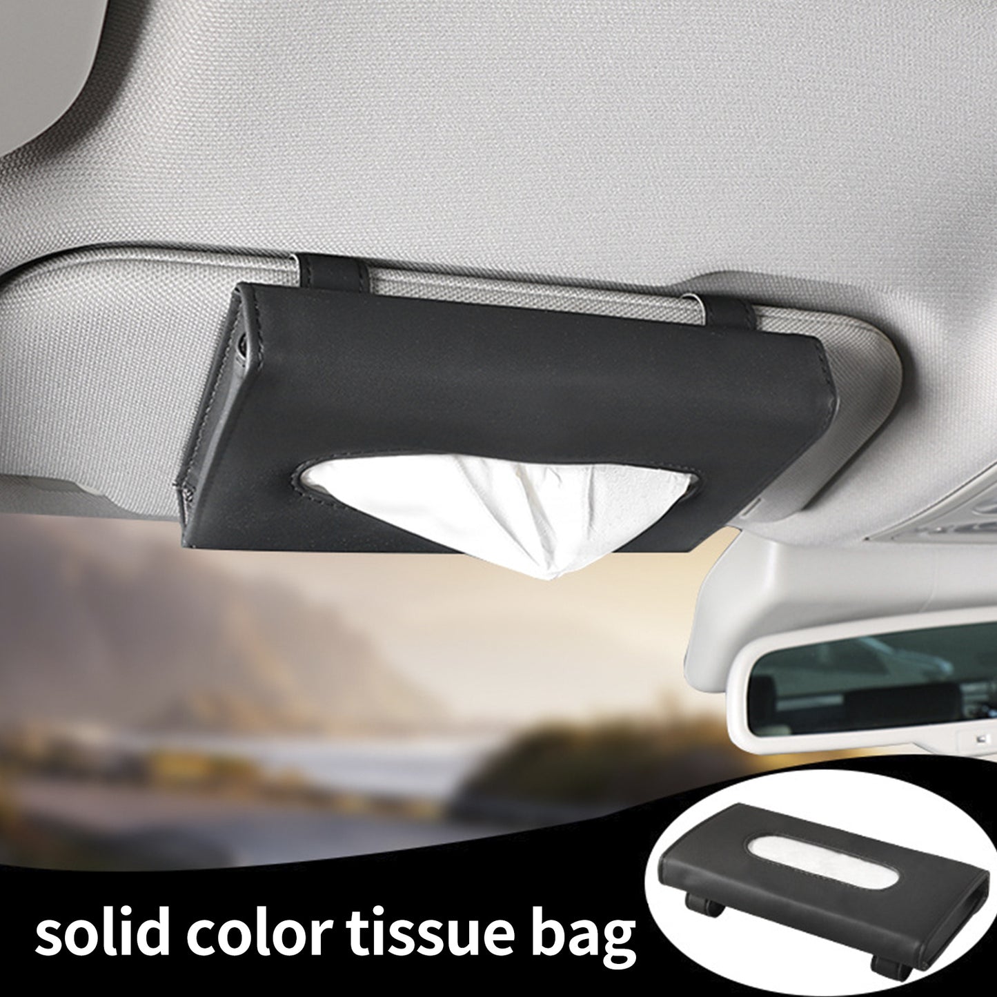 Car Sunshade Paper Towel Box