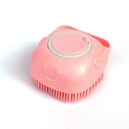 Bath Brush Pet soap spender