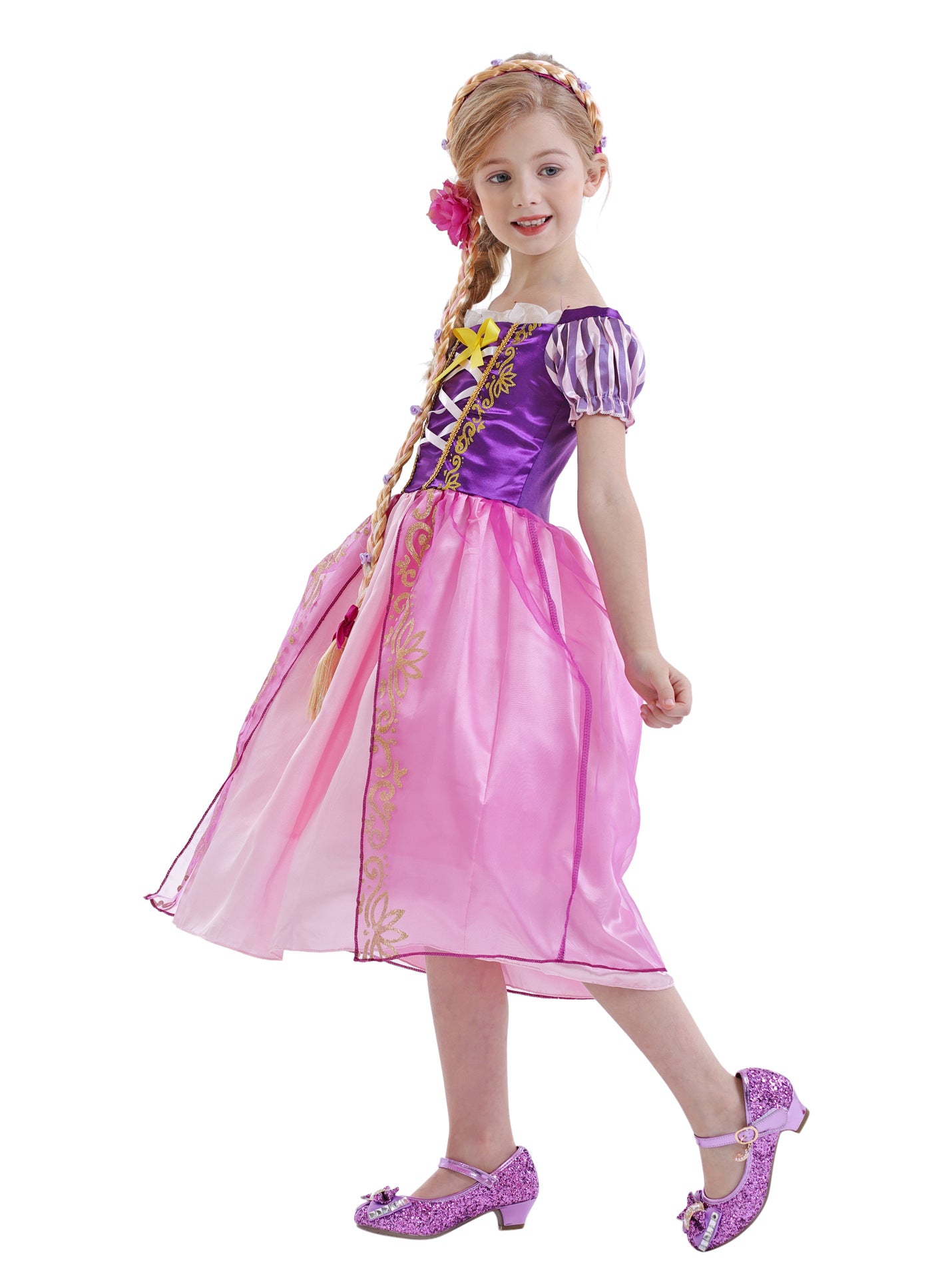 Disney Rapunzel Princess Dress Girl