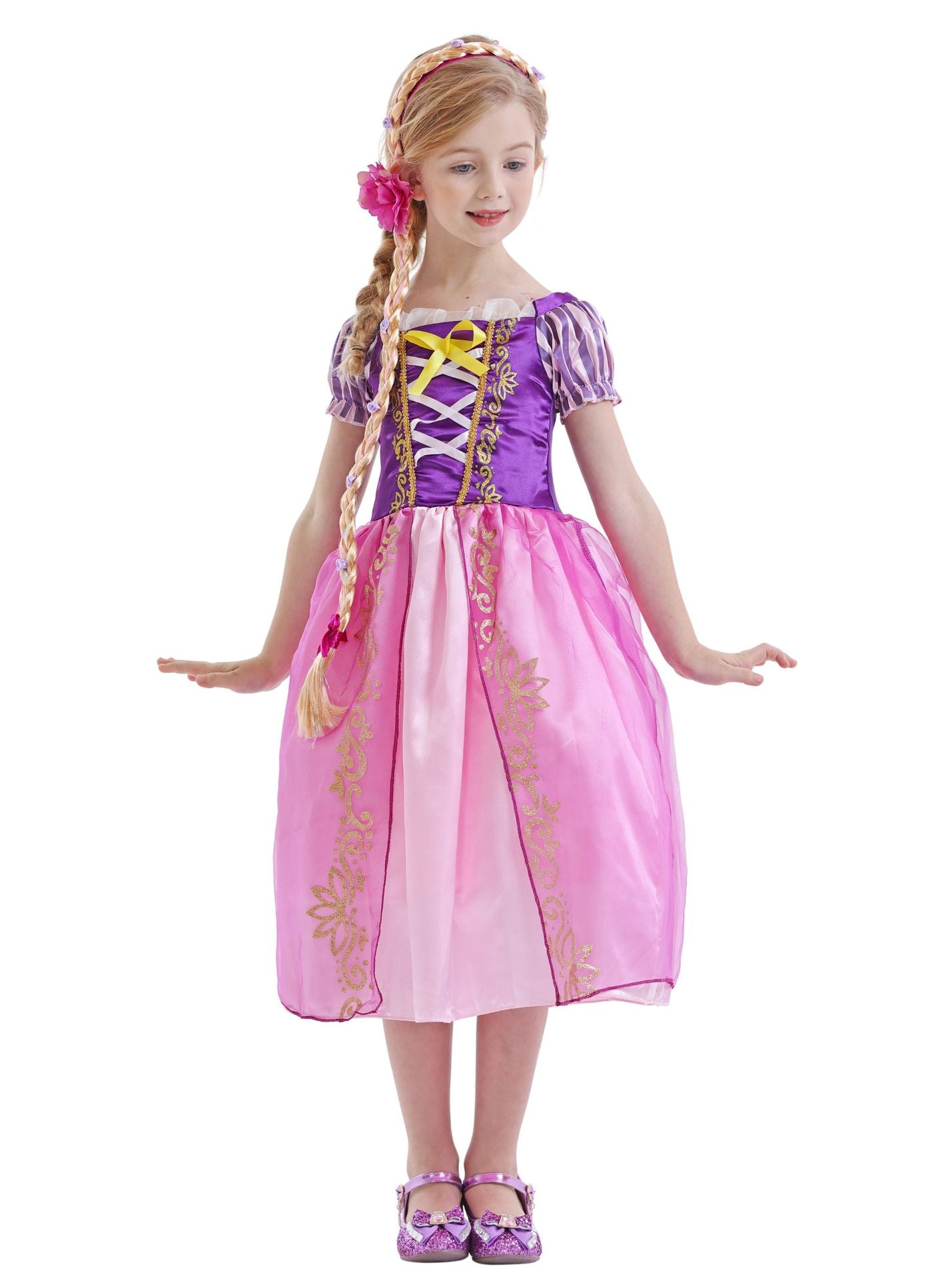 Disney Rapunzel Princess Dress Girl