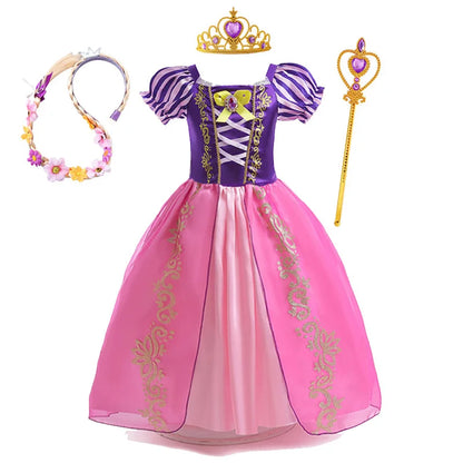 Disney Rapunzel Princess Dress Girl