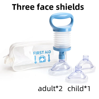 Mask First Aid Kit Adults & Children Home Rescue ﻿Anti Choking Emergency Anti Asphyxia