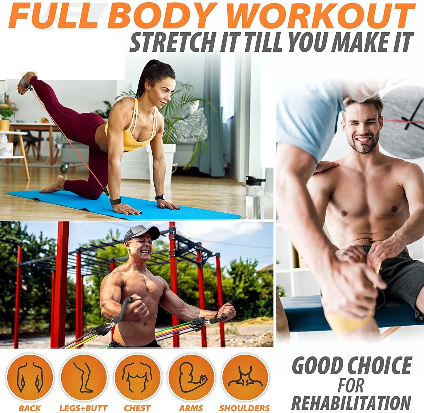 Workout Exercise Bands