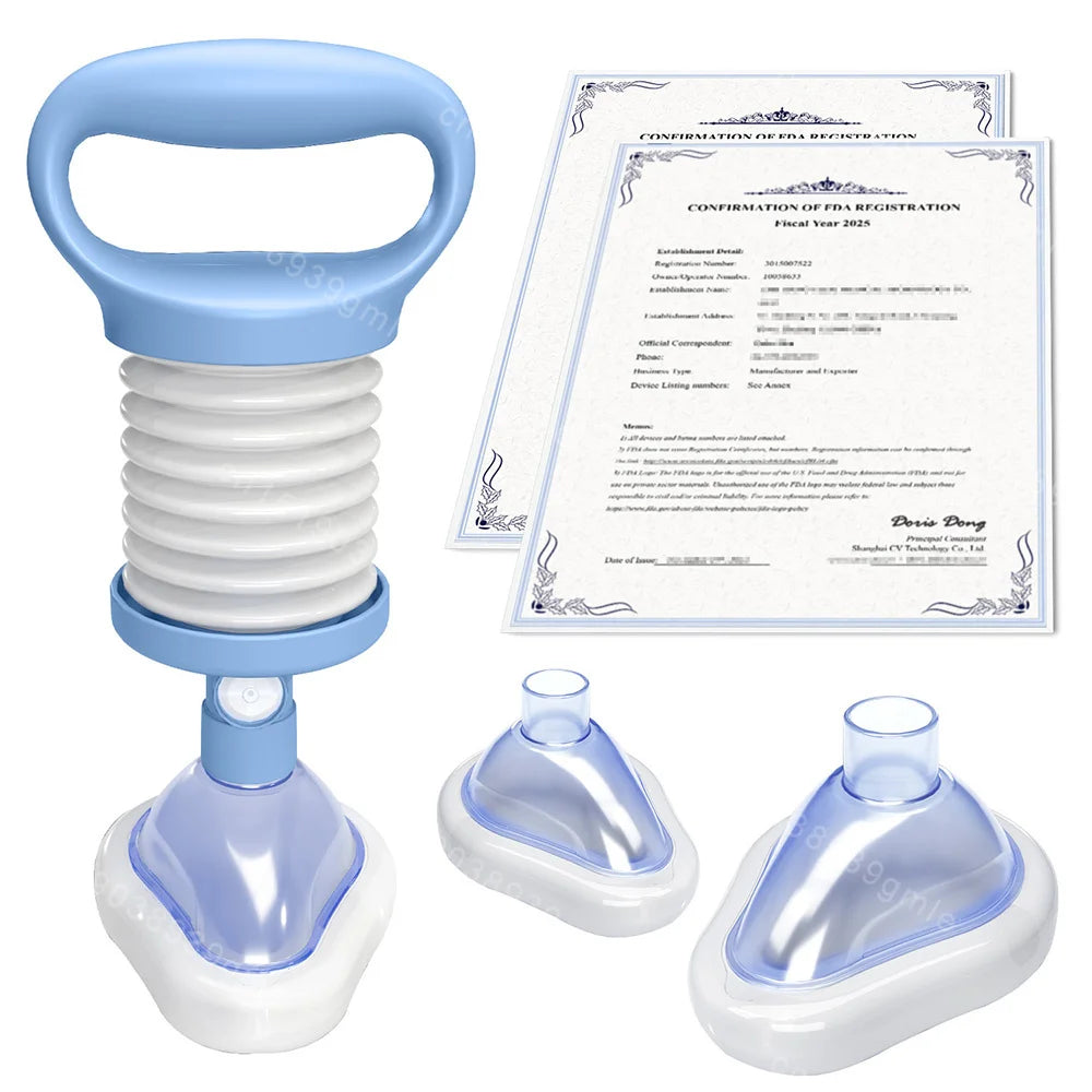 Mask First Aid Kit Adults & Children Home Rescue ﻿Anti Choking Emergency Anti Asphyxia