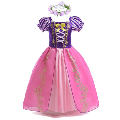 Disney Rapunzel Princess Dress Girl