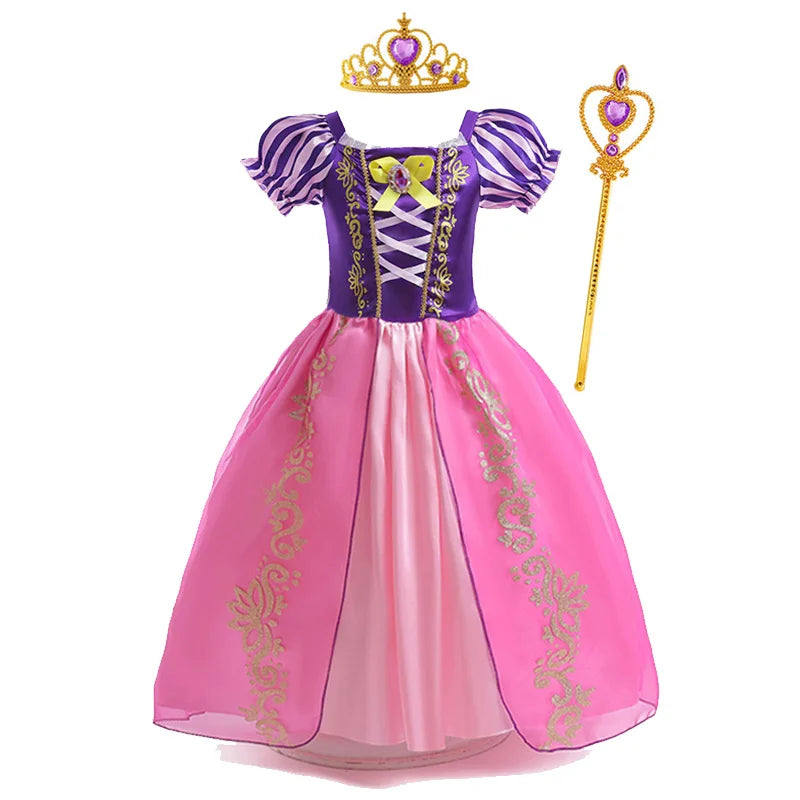 Disney Rapunzel Princess Dress Girl